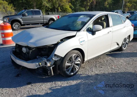 2018 Honda Clarity Plug-In Hybrid Touring z USA, uszkodzony, nr VIN JHMZC5F36JC017588